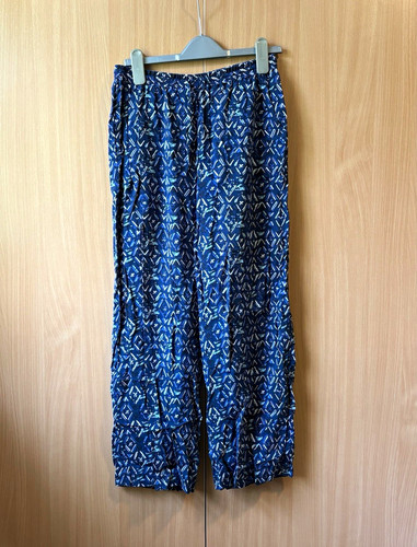 Blue mantaray wide leg - blue, wide-leg