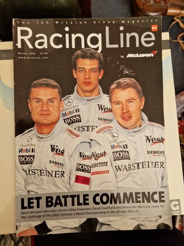 Racing line magazine march - line,