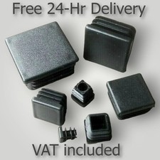 Square Plastic End Caps For