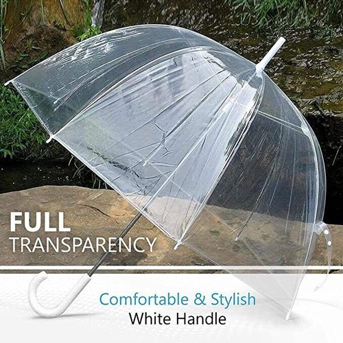 Large clear see through - clear,