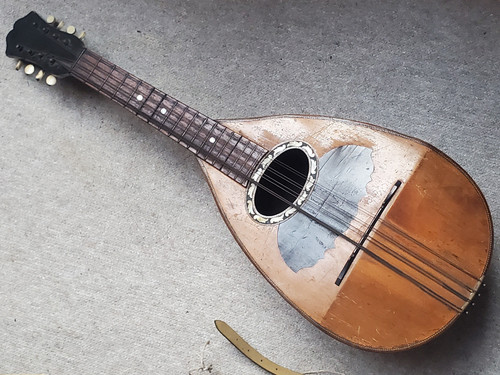 Big and old mandolin - mandolin, /