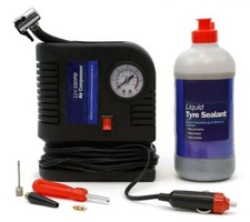 suits VOLKSWAGEN vw TOURAN Spare Wheel Space Saver Tyre Pump Repair Kit (SW48)