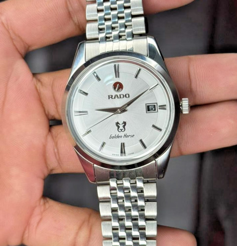 Rado golden horse white dial - golden,