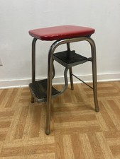 Vintage STEP STOOL metal