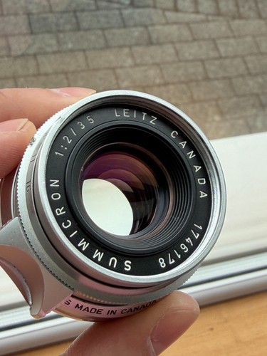 Leica summicron 35mm eight - 35mm, f/2