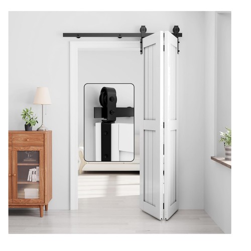 Bifold sliding barn door kit - sliding,