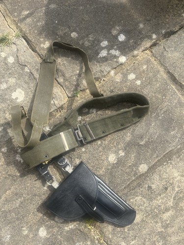 Webbing rig with holster belt - with,
