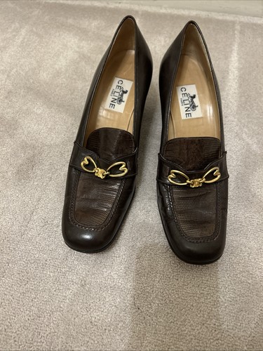 Celine vintage brown - celine, leather