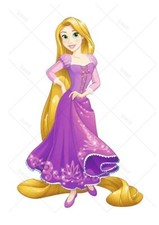 3",4",5",6" Pre Cut  Rapunzel