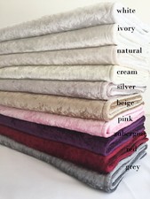 Bed Runner in Crushed Velvet