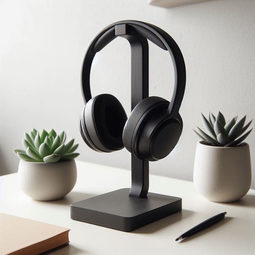 Modern headphone stand rigid - modern,
