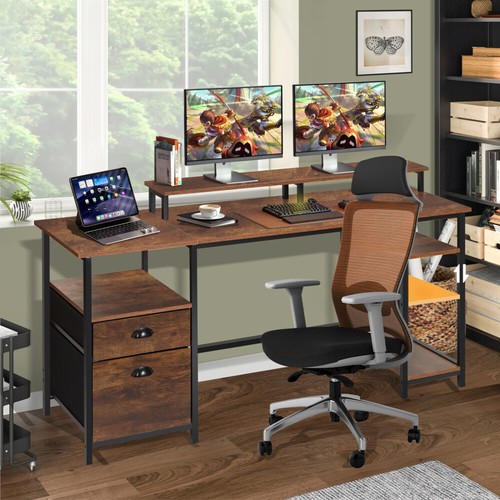 Home office computer desk - home,
