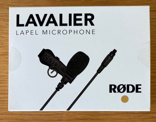 Rode lavalier lapel mic micon - lavalier,