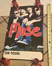 MUSE ON TOUR 1997 LAVA ATLANTIC CD/RECORD STORE PROMO POSTER ORIGINAL PRINTING 