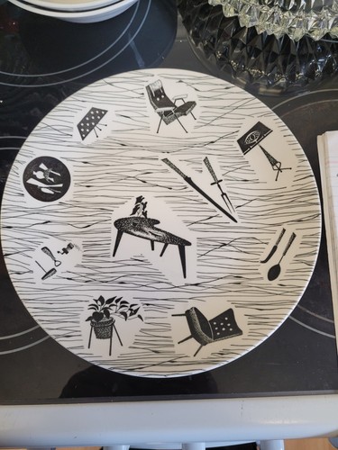 Vintage homemaker 5cm plate - vintage, 22.5cm