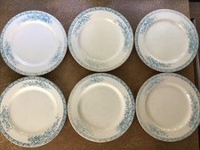 Antique Set of Six, Grainger / Royal Worcester, 19.5cm Salad or Side Plates