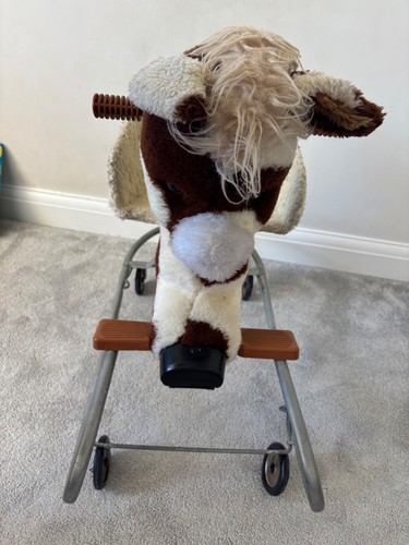 Rocking horse with cart - horse, a