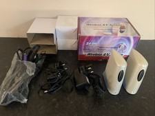 BNIB Magic Wireless AV Sender System 2.4 GHz Antenna Free On Appearance