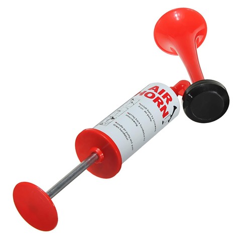 Hand held air horn non - air,