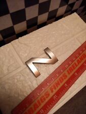 USED 3D "N” Letter Badge Range Rover - Matte Silver