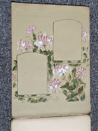 Antique mid 19th - c, album