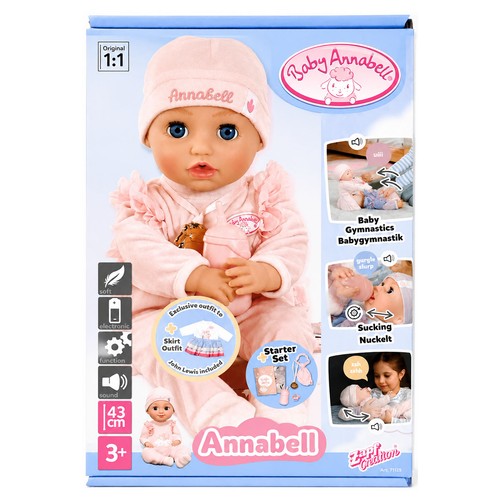 Baby annabell active - annabell,