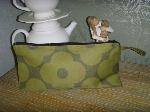 New purse made sage - ,