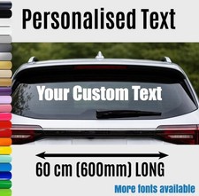 Medium Custom Text Sticker