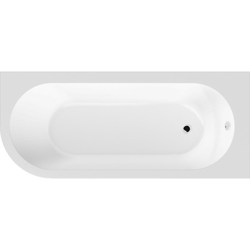 Back wall corner shaped - back,