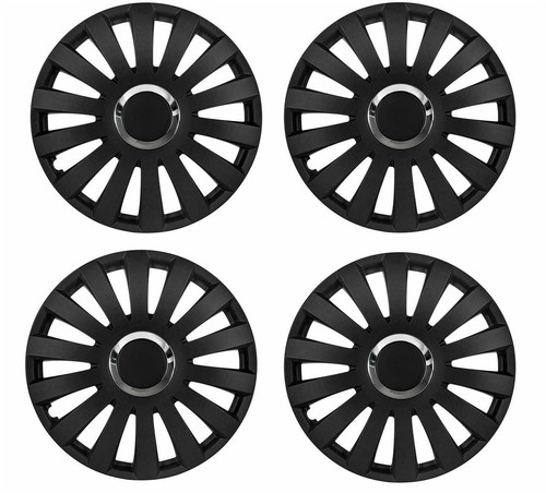 Black wheel trims hub cap - wheel,