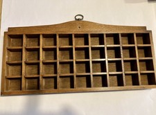Vintage Wooden Curio Shelf  -