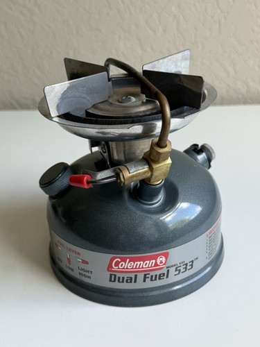 Coleman dual fuel 533 single - coleman,