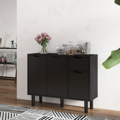 Wooden sideboard living - sideboard, room