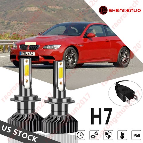 2pc 6000k led - 6000k, headlight
