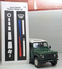 Heater Fan Control Labels MTC6006 MTC6007 Raptor Dash Panel Land Rover Defender 