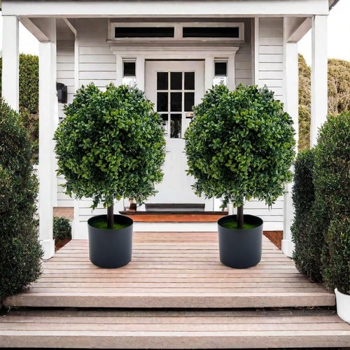 Set potted artificial - set,