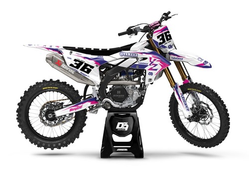 Yamaha motocross decals - yamaha,