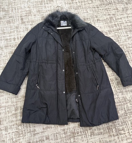 Blue duck shearling - blue, puffer