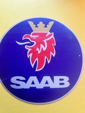 Vintage SAAB Sign Repro