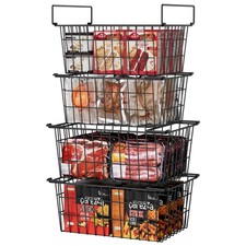 Freezer Organizer Bins, 4 Pcs