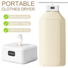 Portable Electric Clothes Dryer Small Clothing Drying Machine Home Dorms Hanger
