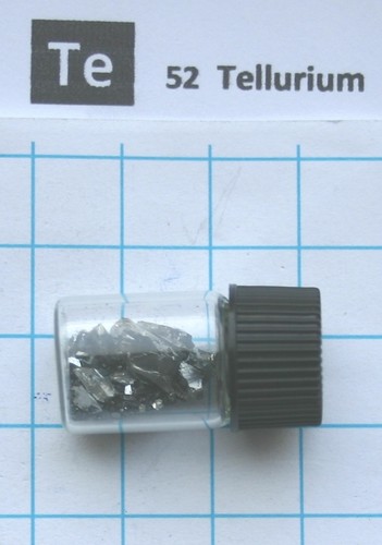 Gram 999 tellurium - 2, 99.999%