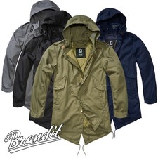 Brandit M51 Parka Rip Stop Men's Jacket Coat Winter Jacket S-7XL