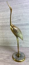 Vintage Brass Figurine Stork
