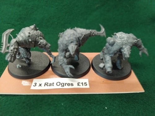 Rat ogres skaven - 3x,