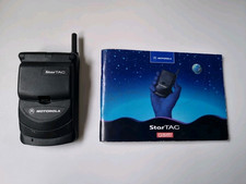 Motorola StarTAC MG1-4E12 Vintage Flip Mobile Phone - Black. Collector's item