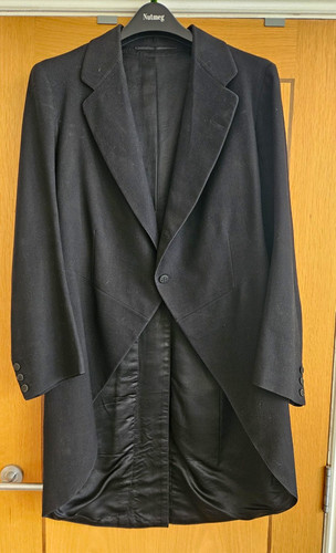 Antique 1912 bespoke tailcoat - bespoke,