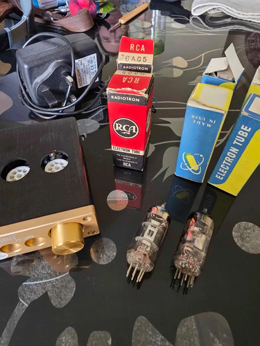 Valve tube headphone amplifier - tube,