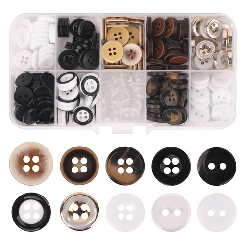 Resin sewing buttons hole - buttons, 4-hole