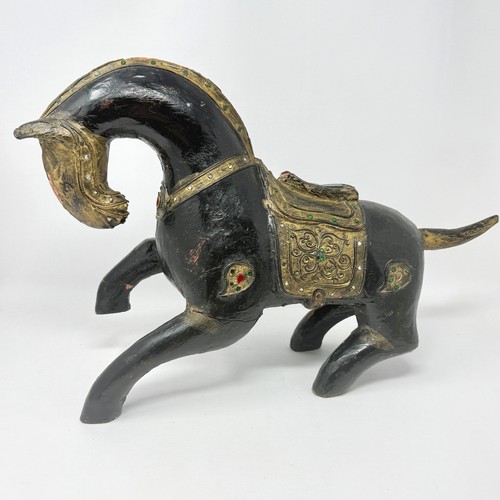 Vintage thai polychrome black - vintage,
